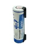 Pile au Lithium 18650 Rechargeable 3.7V – 2200 mAh / 2800 mAh – Tête plate, Tête bouton ou Avec connecteur – Image 7