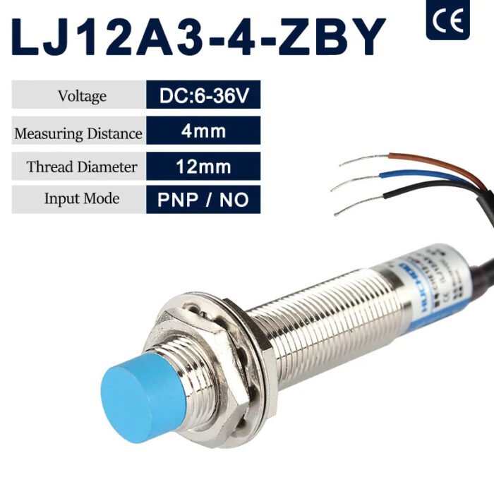 Capteurs de proximité inductifs LJ12A3-4 (NPN / PNP, NO / NC, DC 6-36V, Ø12mm, 4mm) Détection Métallique Sans Contact – Image 4