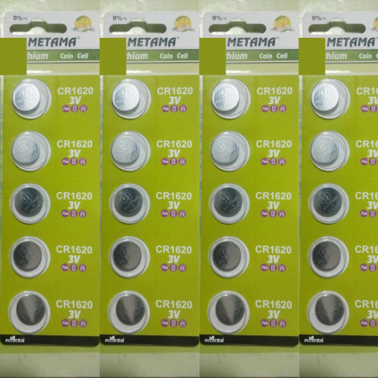 metama-cr16201-550x550 Pile lithium 3V CR927 CR1216 CR1220 CR1225 CR1612 CR1616 CR1620 CR1632 CR2012 CR2016 CR2025 CR2032 CR2430 CR2450 CR2477 CR3032 – Image 1