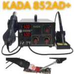 Station à Air chaud KADA 852AD+ 2-en-1 Air chaud + Fer à souder