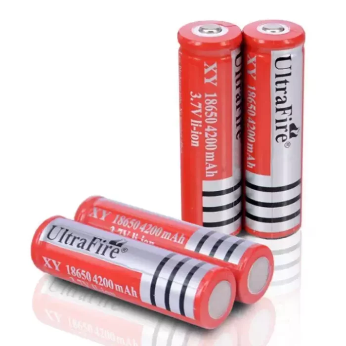Pile au lithium rechargeable 18650 3.7V ULTRAFIRE 4800mAH – Image 1