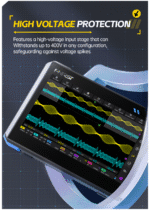 🎛️ FNIRSI DPOS350P  4-en-1 🔬 Oscilloscope  🎚️ Générateur de signal 📈 Analyseur de spectre  🔁 Analyseur de réponse en fréquence – Image 6