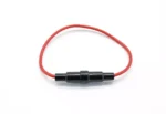 Porte-fusible à vis avec câble – 5×20 mm / 6×30 mm – 250V – 22 AWG – Image 3