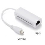 Convertisseur Micro‑USB vers RJ45 Ethernet / TCP‑IP – Image 3