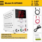 Alimentation de labo SPS605 (60V / 5A) ( White)