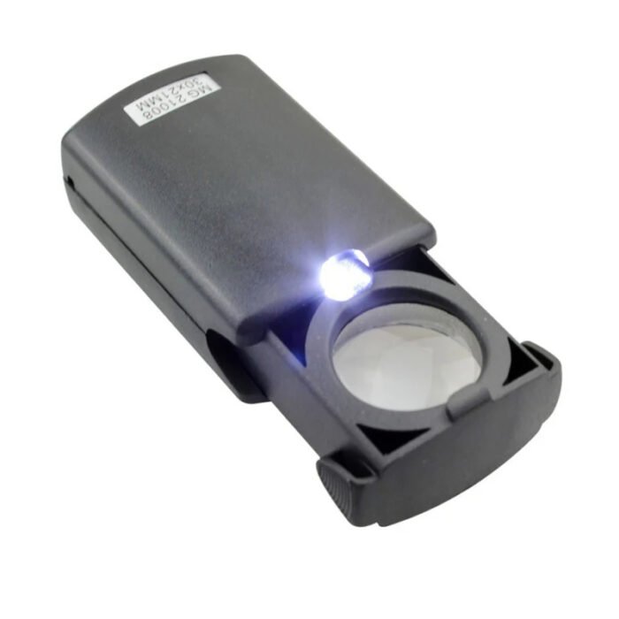 Loupe MG21008 avec LED et piles 3LR1130 – Image 1