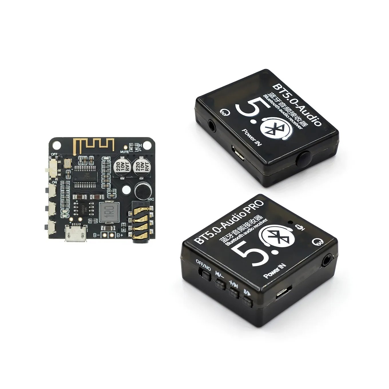 5 Module Audio PRO Mini🎧📶 – Récepteur Bluetooth 5.0 MP3 avec décodeur intégré – Image 1