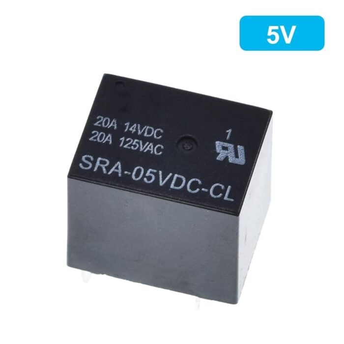 Relais de puissance SRA-05VDC-CL / SRA-12VDC-CL / SRA-24VDC-CL – 20A – Image 4