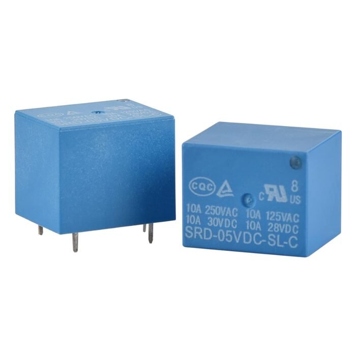 Relais SRD-05VDC-SL-C / SRD-12VDC-SL-C / SRD-24VDC-SL-C – 10A – 5 broches – Image 4