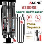 Mini Stylo Multimètre Numérique🔧  ANENG A3005A / A3005B – Compact, Précis et Intelligent – Image 13