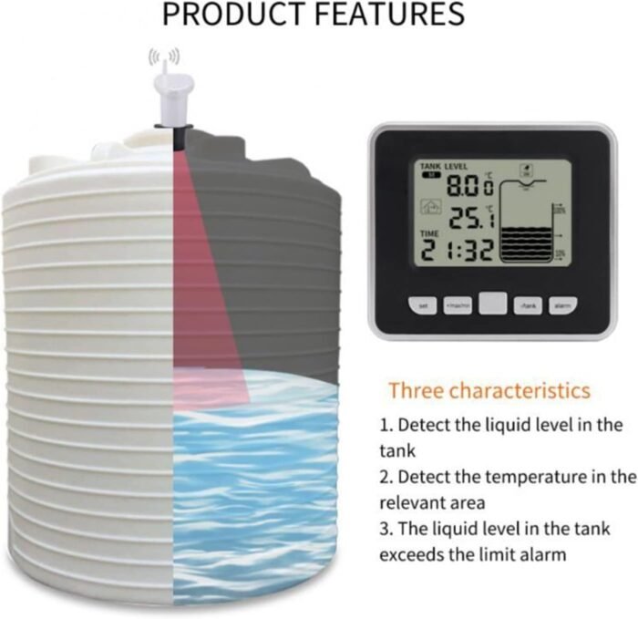 Capteur de Niveau d’Eau Ultrasonique Sans Fil – TS-FT002 – Image 6