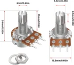 Potentiomètre Linéaire🎚️ – Résistance Variable à Glissière – Image 9