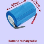 Batterie Rechargeable🔋Ni-Cd 1.2V 2500mAh