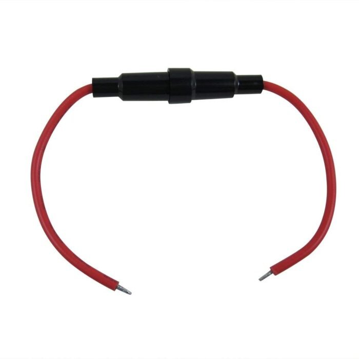 Porte-fusible à vis avec câble – 5×20 mm / 6×30 mm – 250V – 22 AWG – Image 6