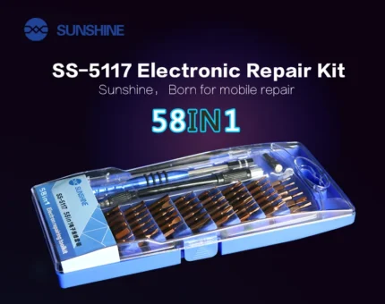 SUNSHINE SS-5117 – Kit de Reparation Electronique 58 en 1