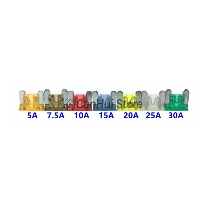 Fusibles Auto Mini, Small et Medium – 12V/24V – 1A à 50A – Image 2