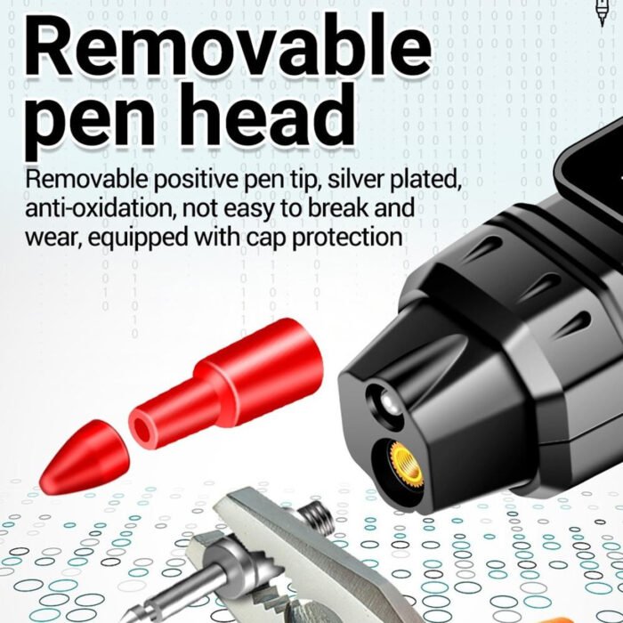 ANENG A3005B – Stylo Multimètre Intelligent & Testeur de Séquence de Phases – Image 3