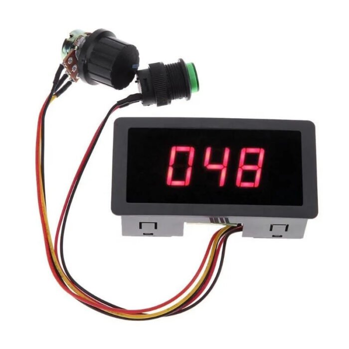 Régulateur de Vitesse Moteur DC avec Affichage – 6V à 30V – PWM 5A / Max 8A – Image 1