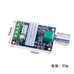 Régulateur vitesse moteur DC 6V-28V 3A avec Commutation – Image 2