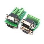 Adaptateur DB9 RS232  à 9 Positions avec Bornier à Vis Femelle/Male – Image 7
