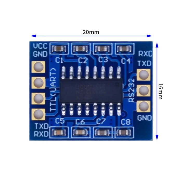 Convertisseur RS232 sp3232 TTL TO RS232, single channel 20 – Image 3