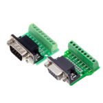 Adaptateur DB9 RS232  à 9 Positions avec Bornier à Vis Femelle/Male – Image 6