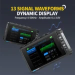 FNIRSI® DS215H – Oscilloscope numérique portable 2 en 1 avec générateur de signaux – Image 3