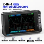 FNIRSI® DS215H – Oscilloscope numérique portable 2 en 1 avec générateur de signaux