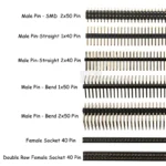 Connecteur PCB tête femelle / Male 2.54mm/Femelle 2.54mm