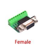 Adaptateur DB9 RS232  à 9 Positions avec Bornier à Vis Femelle/Male – Image 11