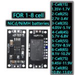 Module de chargeur 🔋 NIUP11TA ⚡ Pour batteries NiCd / NiMH – 1 à 8 cellules