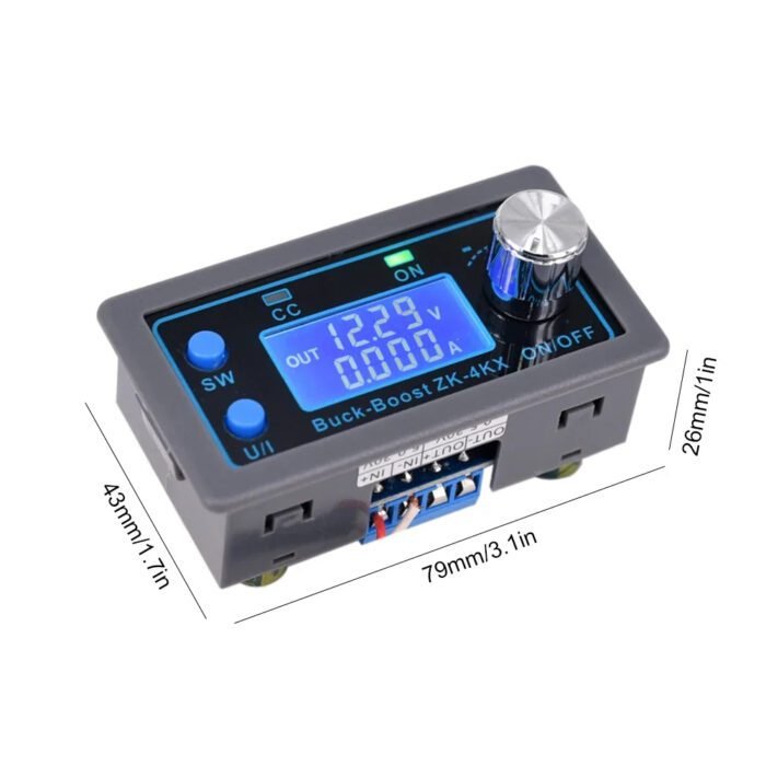 ZK-4KX DC Buck Boost Converter CC CV 0.5-30V 4A Módulo De Alimentação Cnc Para Carregamento De Bateria Solar Fonte Regul I.1183252860