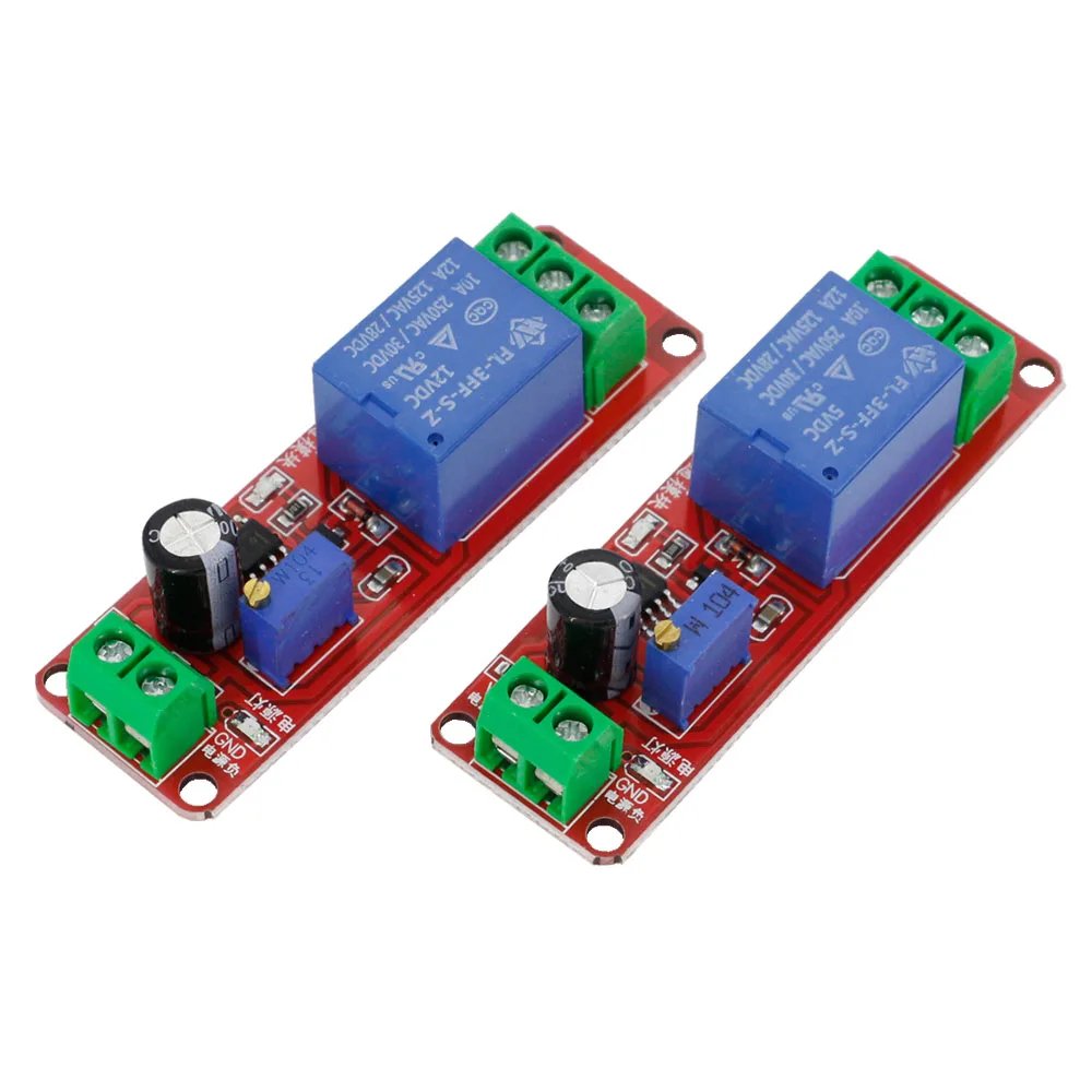 12v Module Relais Temporisé⏱️ HW-010 NE555 – 12V DC – Image 1
