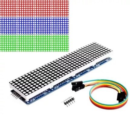 Module LED MAX7219 – 4 Matrices 8×8