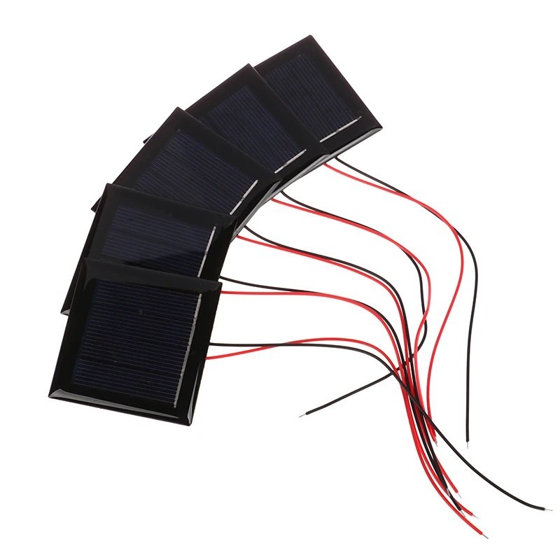2 Cellules Solaires☀️Photovoltaïques – 2V à 12V (0.5W à 3W) – Image 1