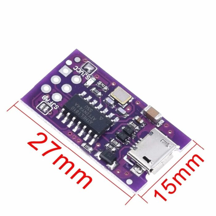 Programmeur Micro-USB🔌  Tiny AVR ISP – USBtinyISP (ATtiny44) – Image 2