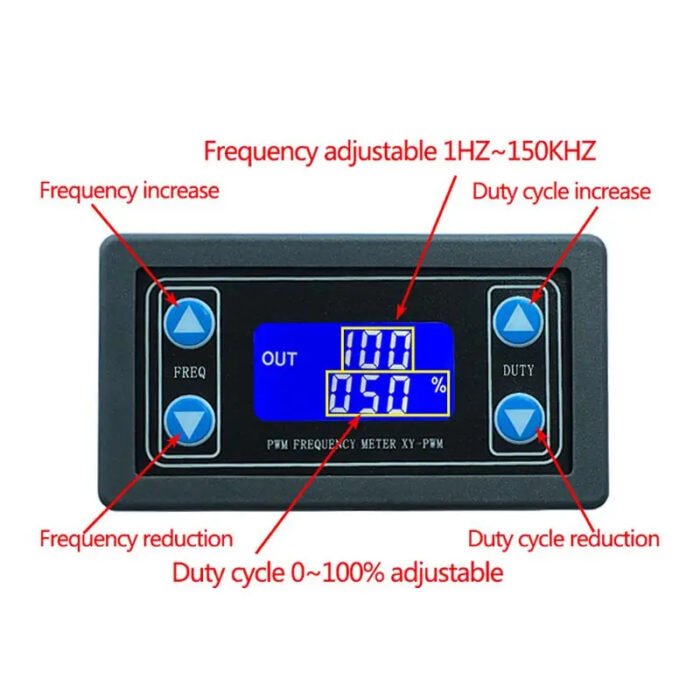 ⚡ Générateur de Signal PWM XY-APWM 🌀 Plage : 1 Hz à 150 kHz – Affichage numérique – Image 3