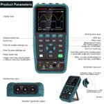 Oscilloscope + Multimètre + Générateur de Signaux – 3 en 1 HO102S Hanmatek – 100 MHz – Image 2