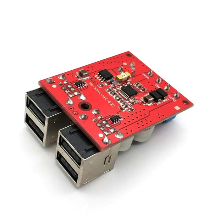 🔌 Module d’Alimentation Convertisseur DC-DC (Entrée 8V-35V ➝ Sortie 5V USB / 8A) – Image 4