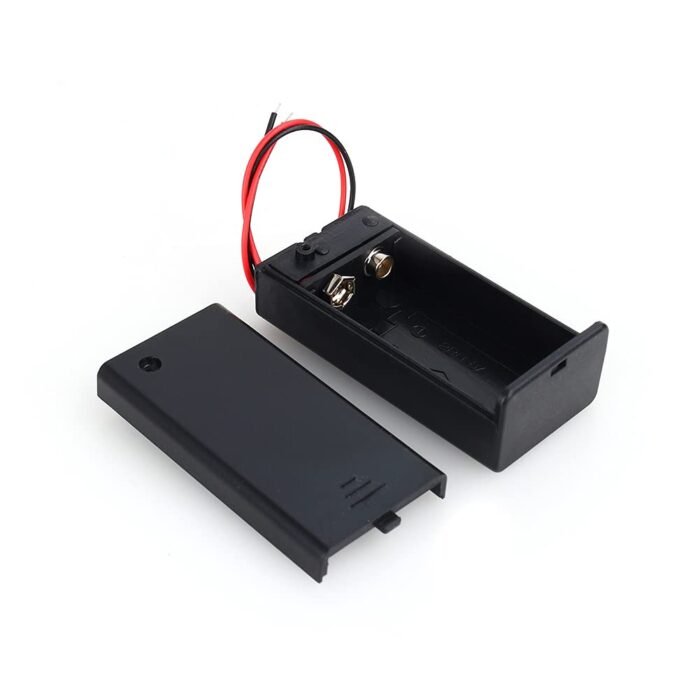 Support pile 9V 6F22 + bouton ON/OFF – Image 4