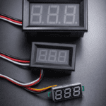 Voltmètres Numériques à 3 Fils – Gamme Complète (0.28" / 0.36" / 0.56")