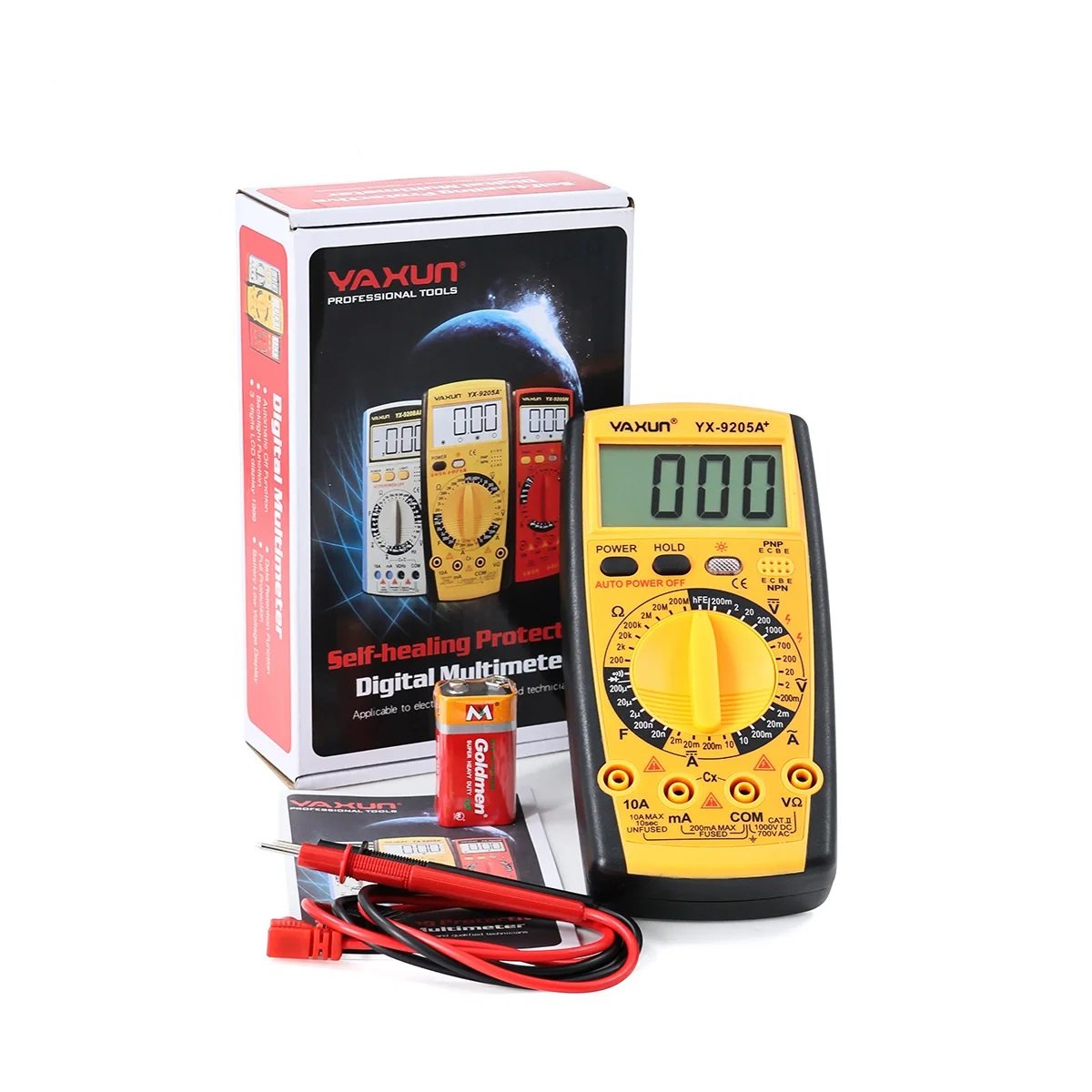 5 Multimètre numérique🛠️Yaxun YX-9205A+ – Image 1
