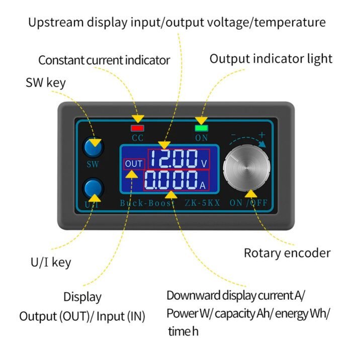 Régulateur De Tension Step-down Réglable 4-40V Vers 1.25-37V / 2A - Pour Tableau