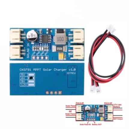 Module de charge de batterie🔋au lithium solaire CN3791 MPPT (6V / 9V / 12V)