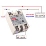 Module relais statique semi-conducteurs, régulateur de température 24V-380V 40a 250V/25a 250V/ 60a 250V – Image 7