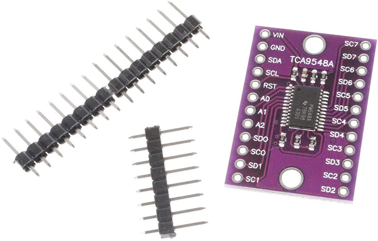 61hQNVv60KL._AC_SL1500_ Module de multiplexeur TCA9548A I2C 8 canaux – Image 1