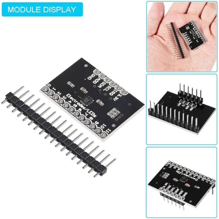 Capteur tactile capacitif MPR121 12 entrées I2C – Image 2