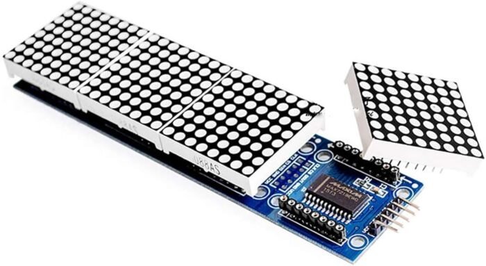 Module LED MAX7219 – 4 Matrices 8×8 – Image 4