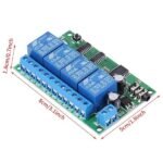 Module Décodeur de Voix🎤DTMF MT8870 (AD22B04) + Relais 4 Canaux – Image 4