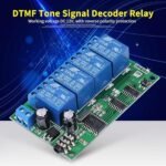 Module Décodeur de Voix🎤DTMF MT8870 (AD22B04) + Relais 4 Canaux